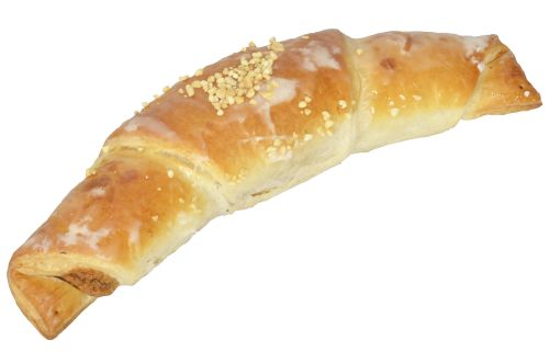 Blätterteig Nussgipfel