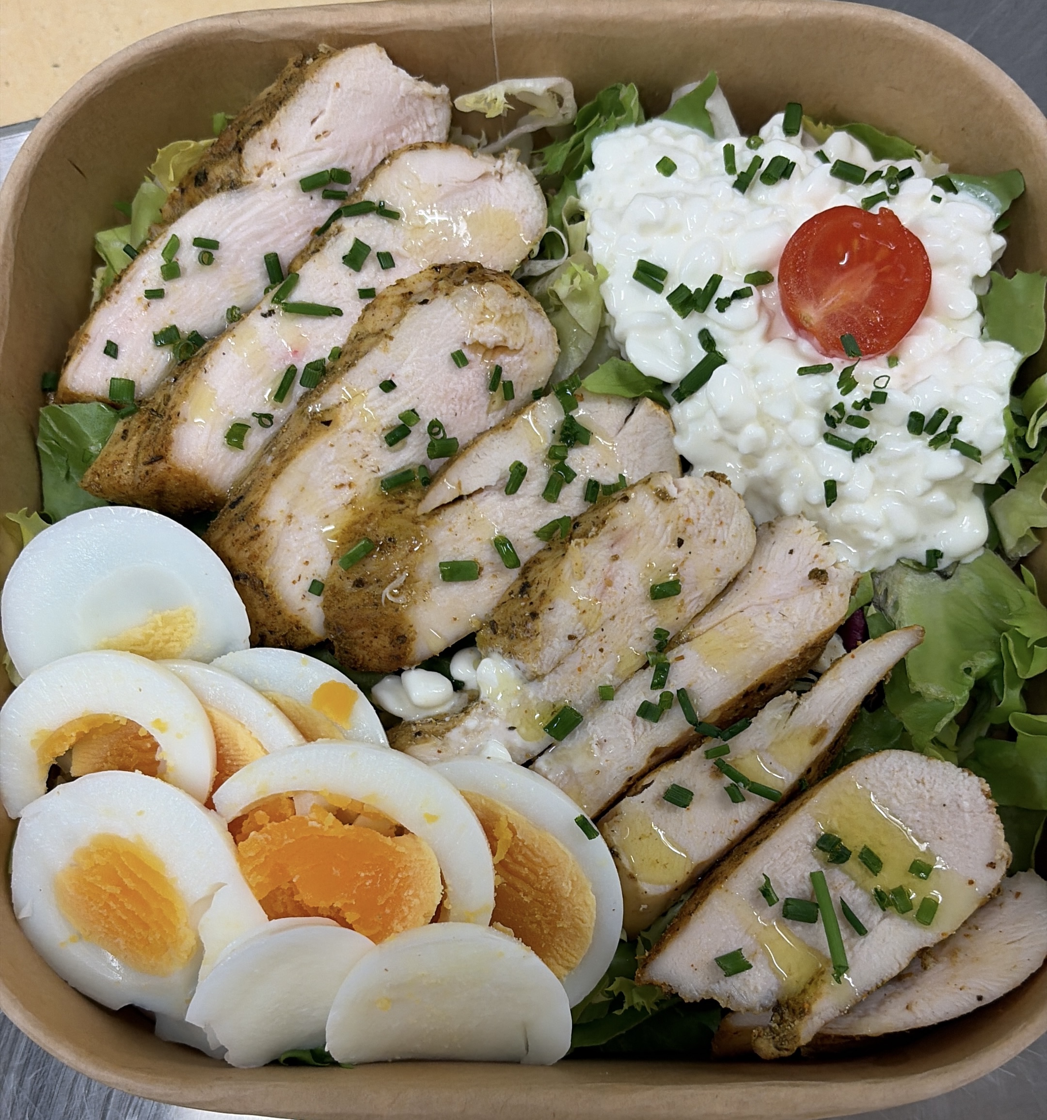 Poulet-Schnitzel Plättli