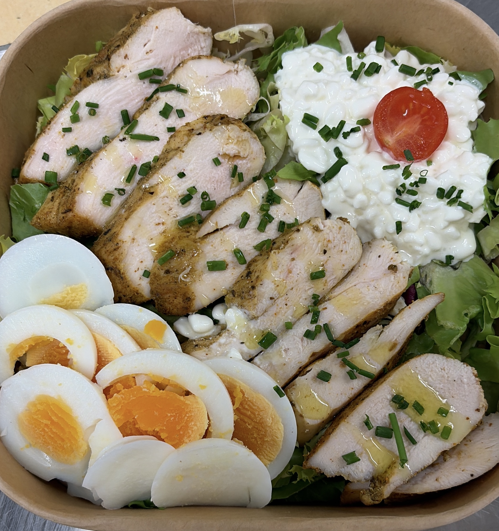 Poulet-Schnitzel Plättli