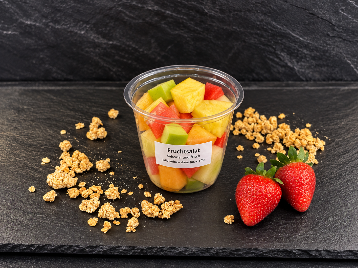 Fruchtsalat (Mindestbestellmenge: 10 Stück)